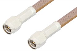PE3500 - SMA Male to SMA Male Cable Using RG400 Coax