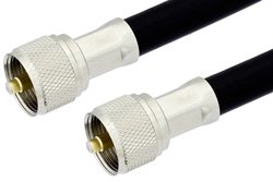 PE35021 - UHF Male to UHF Male Cable Using PE-C400 Coax