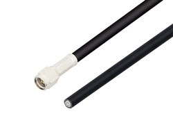 PE3509 - SMA Male to Straight Cut Lead Cable Using RG223 Coax