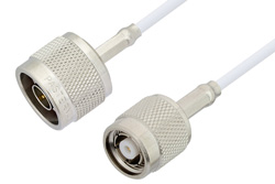 PE35243 - N Male to Reverse Polarity TNC Male Cable Using RG188 Coax