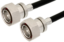 PE35283 - 7/16 DIN Male to 7/16 DIN Male Cable Using RG8 Coax