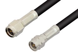 PE35351 - SMA Male to Reverse Thread SMA Male Cable Using RG58 Coax