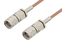PE35361 - Reverse Thread SMA Male to Reverse Thread SMA Male Cable Using RG178 Coax