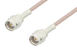 PE35373 - Reverse Thread SMA Male to Reverse Thread SMA Male Cable Using RG316 Coax
