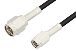 PE35430 - SMA Male to SSMA Male Cable Using RG174 Coax