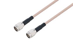 PE3573/SC - SMA Male to SMA Male Cable Using RG316 Coax