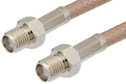 PE3578 - SMA Female to SMA Female Cable Using RG142 Coax