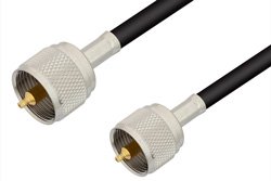 PE3580 - UHF Male to UHF Male Cable Using 75 Ohm RG59 Coax