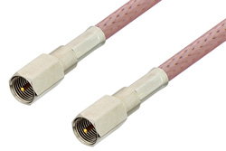 PE35955LF - FME Plug to FME Plug Cable Using RG142 Coax, RoHS