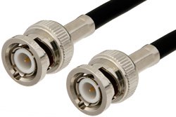 PE36066 - BNC Male to BNC Male Cable Using PE-C195 Coax