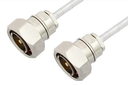 PE36140LF - 7/16 DIN Male to 7/16 DIN Male Cable Using PE-SR401FL Coax, RoHS