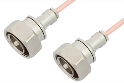PE36142LF - 7/16 DIN Male to 7/16 DIN Male Cable Using RG402 Coax