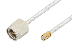 PE36168 - SMP Female to SMA Male Cable Using PE-SR405FL Coax
