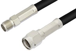 PE36201 - SMA Male to SMA Female Cable Using PE-C195 Coax