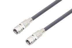 PE363LF - 2.4mm Male to 2.4mm Male Cable Using PE-P160 Coax, LF Solder
