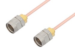 1.85mm Male to 1.85mm Male Cable Using RG405 Coax