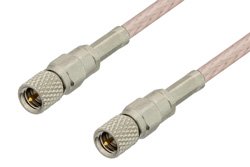 PE36524LF - 10-32 Male to 10-32 Male Cable Using RG316 Coax, RoHS