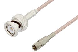 PE36542 - 10-32 Male to BNC Male Cable Using RG316 Coax