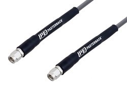 PE366 - SMA Male to SMA Male Test Cable Using PE-P160 Coax
