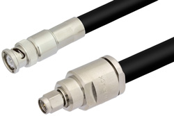 PE36661 - SMA Male to BNC Male Cable Using RG213 Coax
