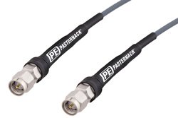 PE370 - SMA Male to SMA Male Cable Using PE-P102 Coax