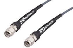 PE371 - 2.92mm Male to 2.92mm Male Cable Using PE-P102 Coax, RoHS