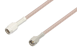 PE37401 - SMA Male to SSMA Male Cable Using RG316-DS Coax