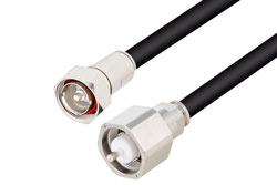 PE37473 - 7/16 DIN Male to LC Male Cable Using RG217 Coax