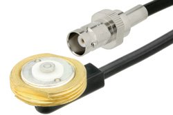 PE37845 - BNC Female to NMO Mount Connector Cable Using RG58 Coax