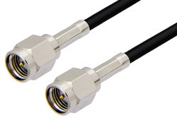 PE37908 - SMA Male to SMA Male Cable Using PE-C100-LSZH Coax