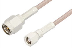 PE3809 - SMA Male to SMC Plug Cable Using RG316 Coax