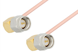PE3819 - SMA Male Right Angle to SMA Male Right Angle Cable Using RG402 Coax