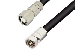 PE38313 - 7/16 DIN Male to LC Male Cable Using RG218 Coax