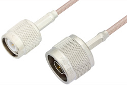 PE3989 - N Male to TNC Male Cable Using RG316 Coax