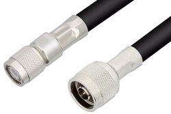PE3C0031 - N Male to TNC Male Cable Using LMR-400 Coax