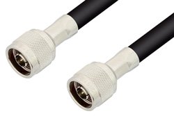 PE3C0033 - N Male to N Male Cable Using LMR-400 Coax