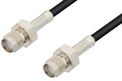PE3C0045 - SMA Female to SMA Female Cable Using LMR-100 Coax