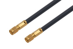 PE3C0052LF - SMA Male to SMA Male Cable Using LMR-240 Coax, RoHS