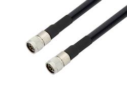 PE3C0062/HS - N Male to N Male Low Loss Cable Using LMR-600 Coax with HeatShrink