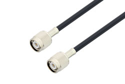 PE3C0076 - TNC Male to TNC Male Low Loss Cable Using LMR-240 Coax