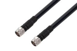 PE3C0112/HS - N Male to N Male Low Loss Cable Using LMR-600 Coax with HeatShrink