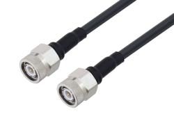 PE3C0117 - TNC Male to TNC Male Cable Using LMR-195 Coax And Times Connectors