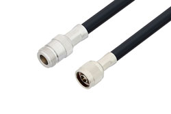 PE3C0192 - N Male to N Female Low Loss Cable Using LMR-400 Coax