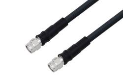 PE3C0246LF - TNC Male to TNC Male Low Loss Cable Using LMR-400-UF Coax with Times Microwave Components, LF Solder