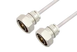 PE3C0399 - 7/16 DIN Male to 7/16 DIN Male Cable Using PE-SR401AL Coax
