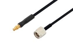 PE3C0410 - SMA Male to Mini SMP Female Cable Using PE-SR405FLJ Coax