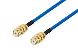 PE3C0757 - SMP Female to SMP Female Cable Using PE-P047 Coax
