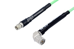 PE3C0780 - SMA Male to TNC Male Right Angle Low Loss Cable Using PE-P142LL Coax, RoHS