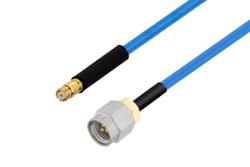 PE3C0790LF - SMP Female to SMA Male Cable Using PE-P086 Coax, LF Solder