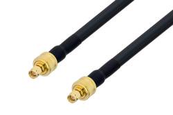 PE3C0848/HS - SMA Male to SMA Male Low Loss Cable Using LMR-400 Coax with HeatShrink